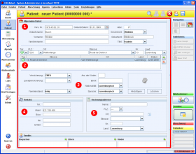 Neuen Patienten anlegen