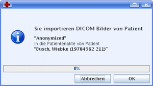 Import von DICOM Bildern