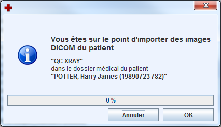 Importer des images DICOM
